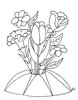 disegni da colorare fiori 8