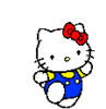disegni da colorare hello kitty 1