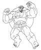 disegni da colorare hulk  3