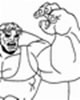 disegni da colorare hulk  9