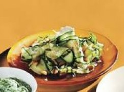 Francesscas Zucchini Carpaccio