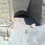 ponte ostruito sabbia pilati