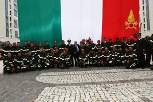 consegna mezzi vigili fuoco