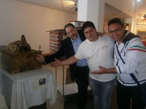 forno legna realizzato pizza