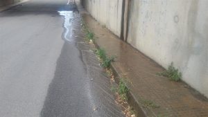 scarichi fognari - via Rumbolo