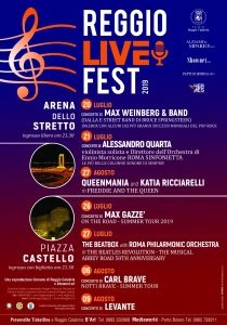 locandina reggio live fest 2019