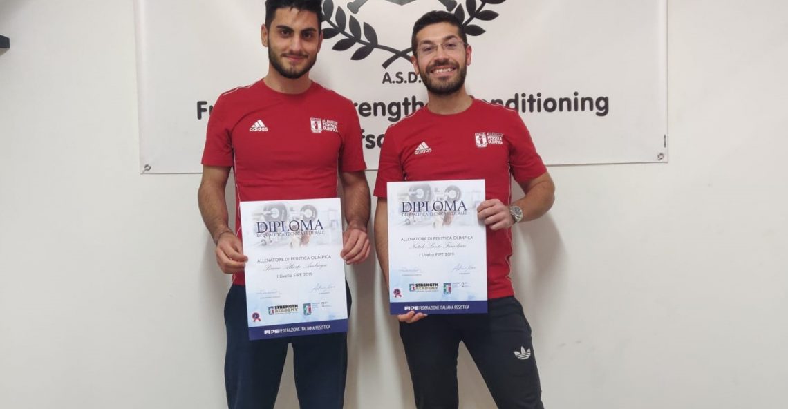 Due melitesi primi allenatori calabresi di Pesistica Olimpionica