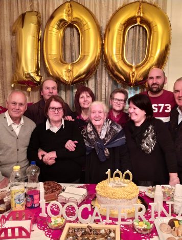 100 anni di nonna Caterina Mazzei di Lamezia Terme