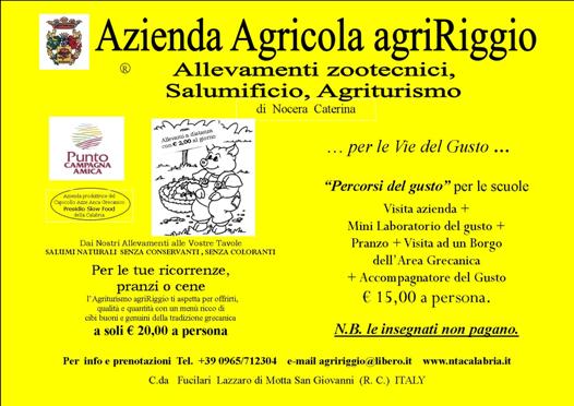 volantino delle scuole