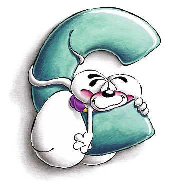 alfabeto diddl lettera : c