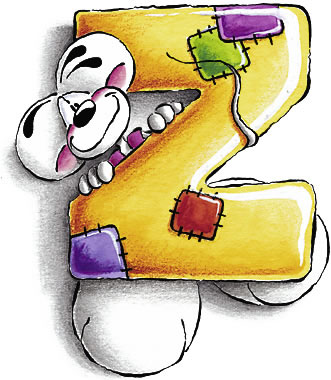 alfabeto diddl lettera : z