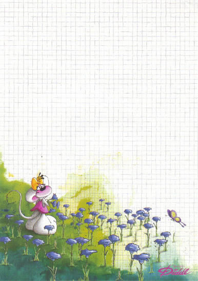 diddl carta da lettere 21