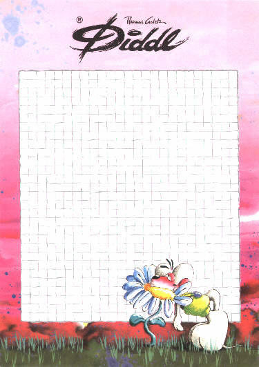 diddl carta da lettere 27