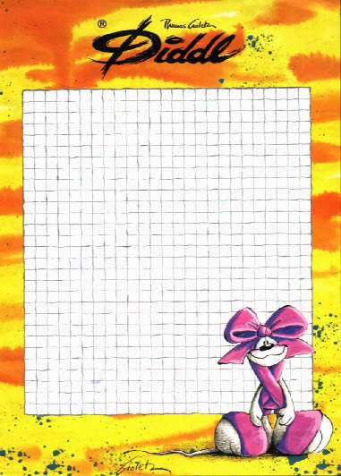 diddl carta da lettere 30