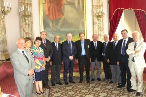 Vertici Rotary in visita presidente Raffa