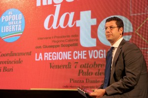 Presidente Scopelliti a Palo del Colle Bari