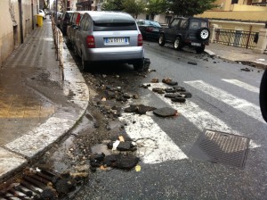 strada a Reggio Calabria