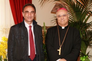 Sergio Abramo incontra l’Arcivescovo Vincenzo Bertolone
