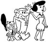 disegni da colorare flinstones 2