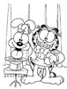 disegni da colorare garfield 3