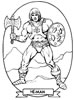 disegni da colorare he man 1