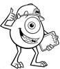 disegni da colorare monster inc