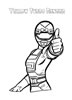 disegni da colorare power ranger 21