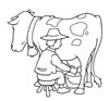 disegni da colorare cicli produzione latte 2