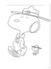 disegni da colorare snoopy 1