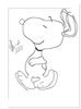 disegni da colorare snoopy 7