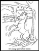 disegni da colorare spirit cavallo selvaggio 3