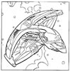 disegni da colorare star trek 11
