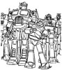 disegni da colorare trasformers 16