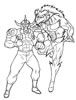 disegni da colorare ultimate muscle 5