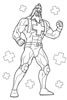 disegni da colorare ultimate muscle 30