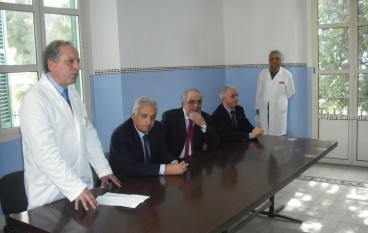 Fotografie dell’inaugurazione del nuovo reparto dell’ospedale di Melito PS