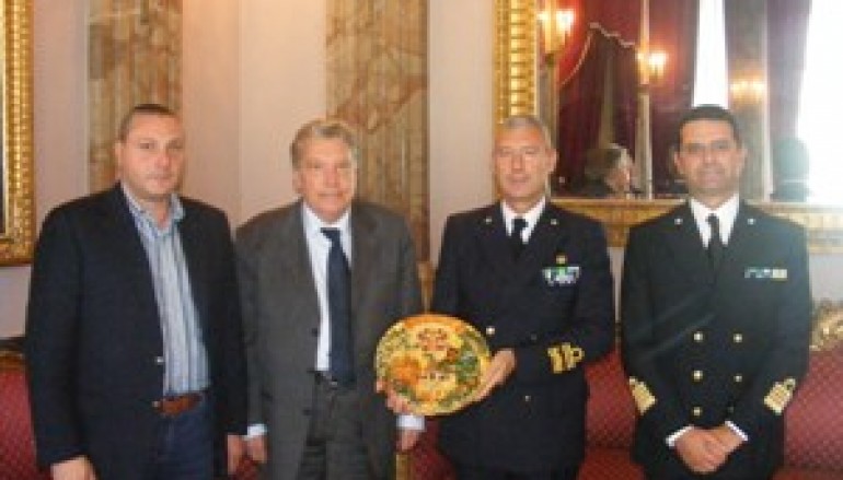 Reggio, il Presidente Morabito ha incontrato l’Ammiraglio di divisione Riccardo Ruzittu
