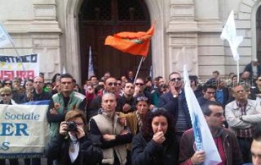 Reggio Calabria, il PdCI sostiene la protesta del Terzo Settore