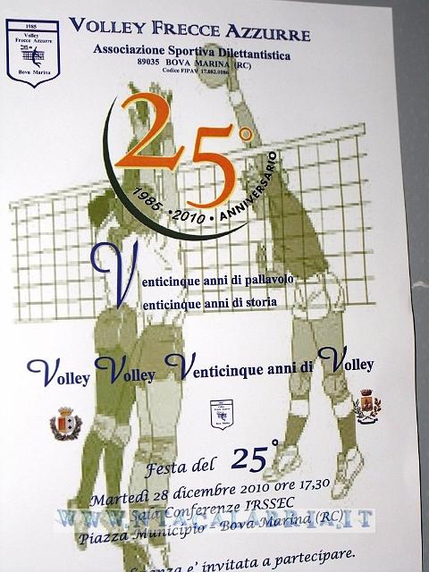 25 anni della volley frecce azzurre