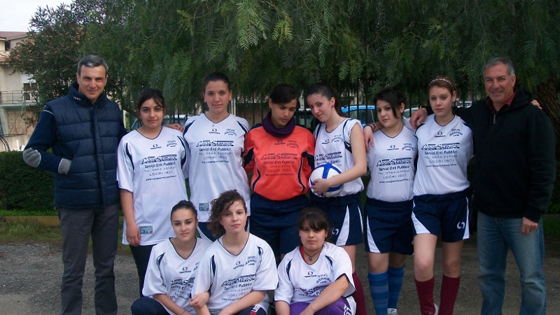 calcio a 5 femminile i. albreghiero locri