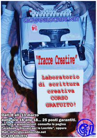 locandina tracce creative