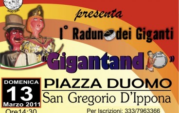 San Gregorio d’Ippona (VV), il 13 marzo il Primo Raduno dei Giganti
