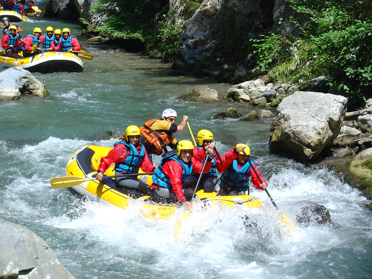 rafting