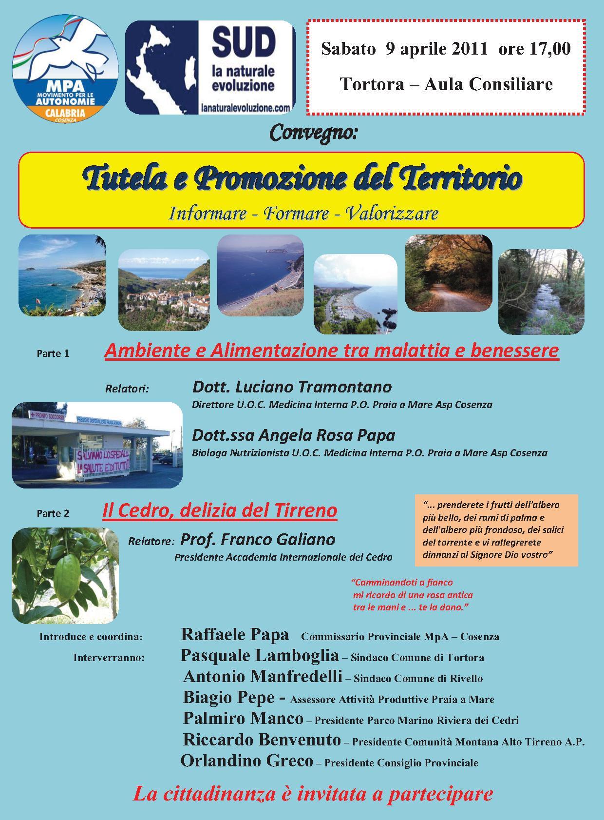 Convegno Tutela e Promozione del Territorio