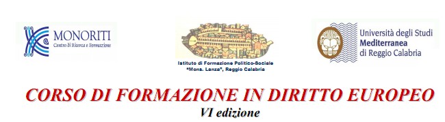 corso diritto europeo