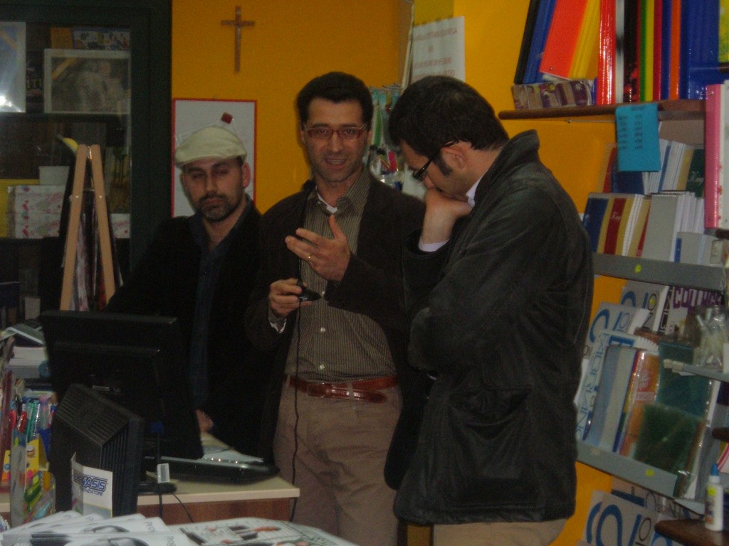 da sx Nunzio Belcaro, Massimo Iiritano e Salvatore Scalzo
