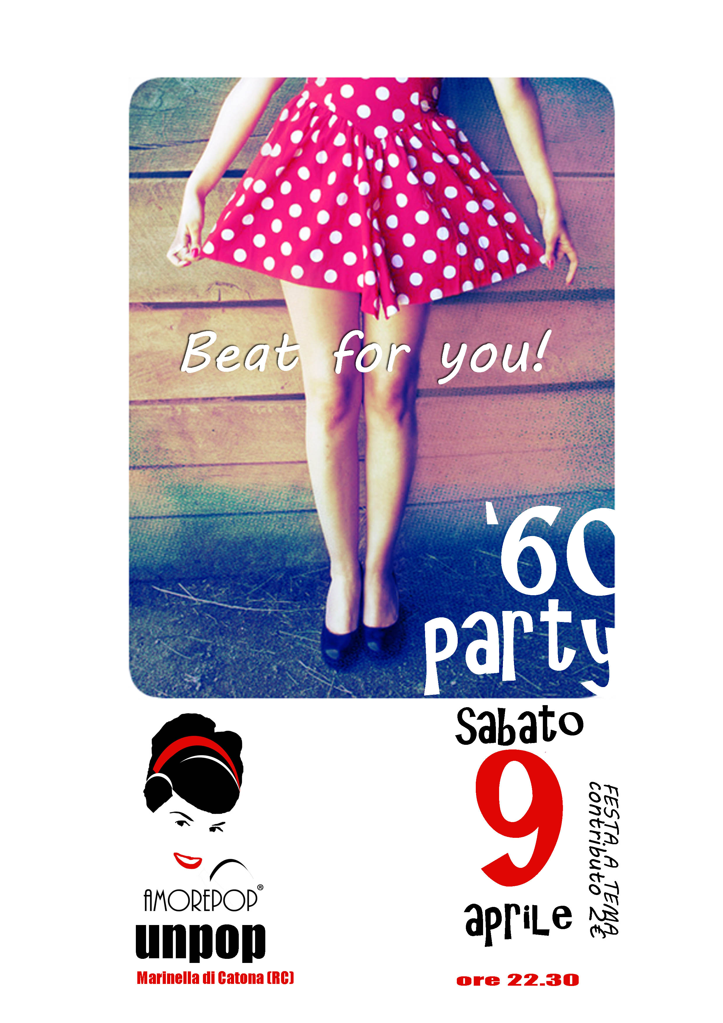 Amorepop con Sixties Party