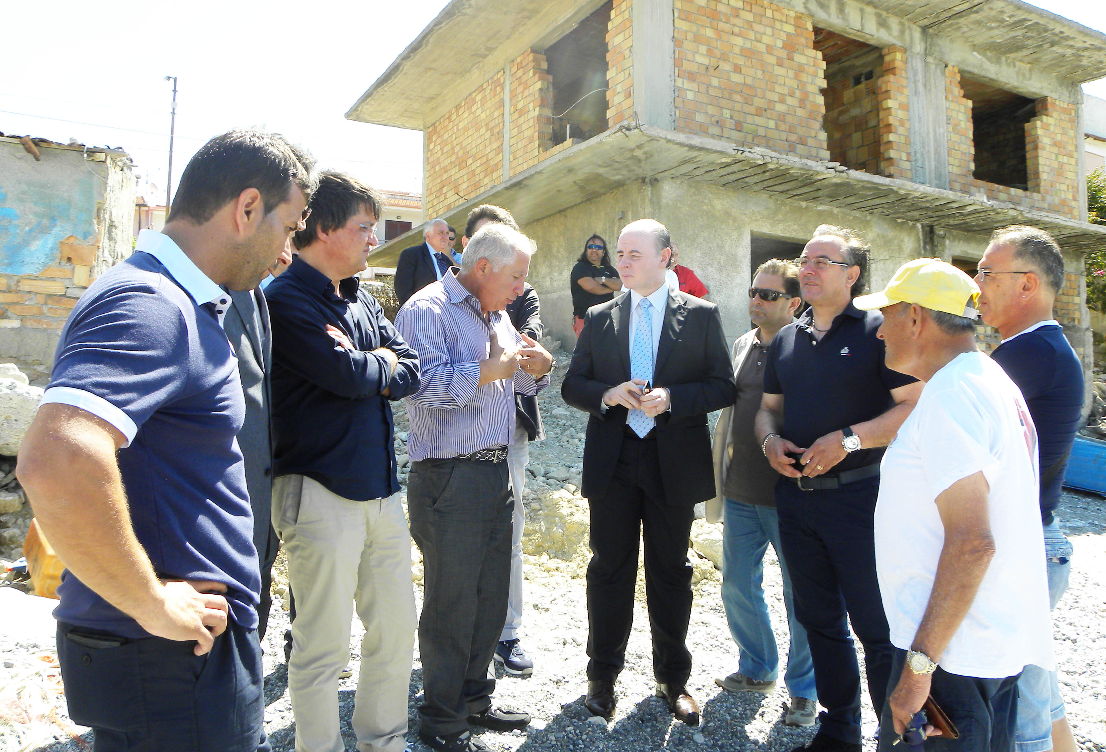 Raffa sopralluogo spiaggia Bocale