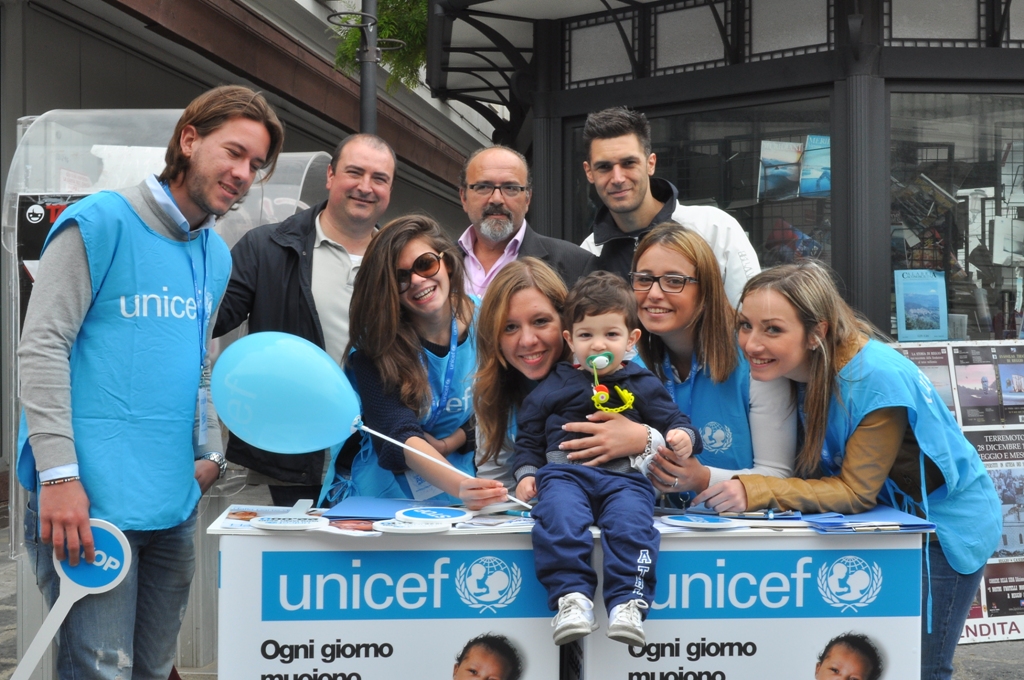 UNICEF foto stand