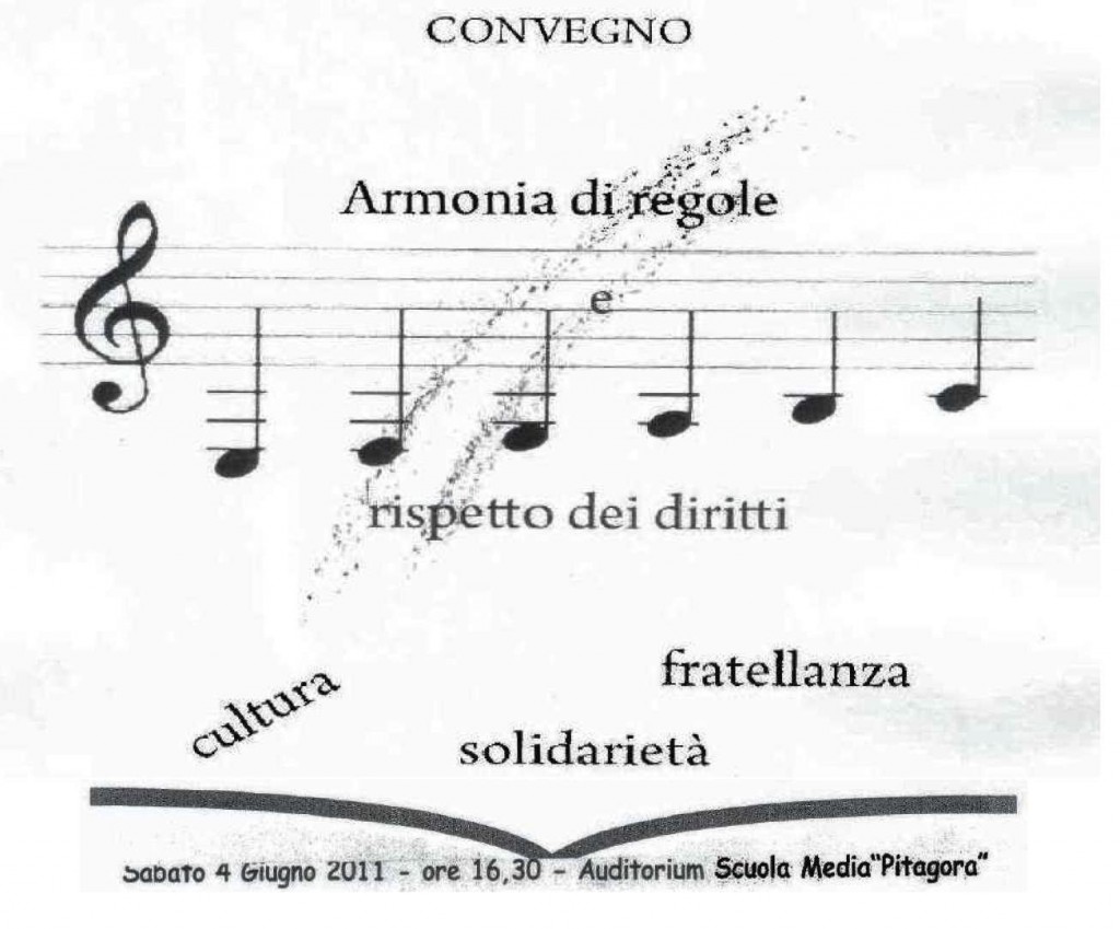 convegno armonia di regole